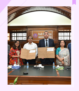 MoU signed between Delhi University and C-DAC (March 4, 2025)