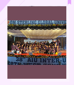 DU won 16 awards in the 38th AIU Inter-University North West Zone Youth Festival