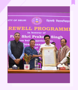 Farewell Programme in honour of Prof. Shri Prakash Singh (June 20, 2025)