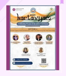Kartavyam - Discussing Economics and Kartavya of the Judiciary (May 2, 2025)